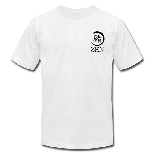 Zen Piglets Tee (White) - white