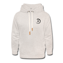 Load image into Gallery viewer, Zen Piglets Hoodie (White) - heather oatmeal